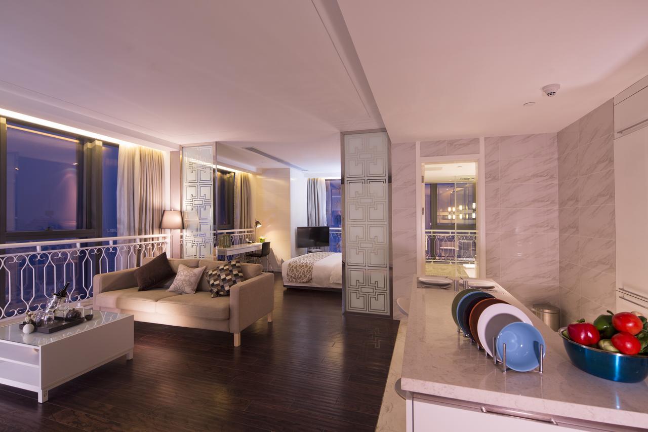 Suning Auraya Service Apartment Nanjing Nanquim Exterior foto