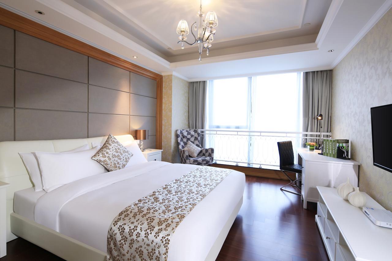 Suning Auraya Service Apartment Nanjing Nanquim Exterior foto