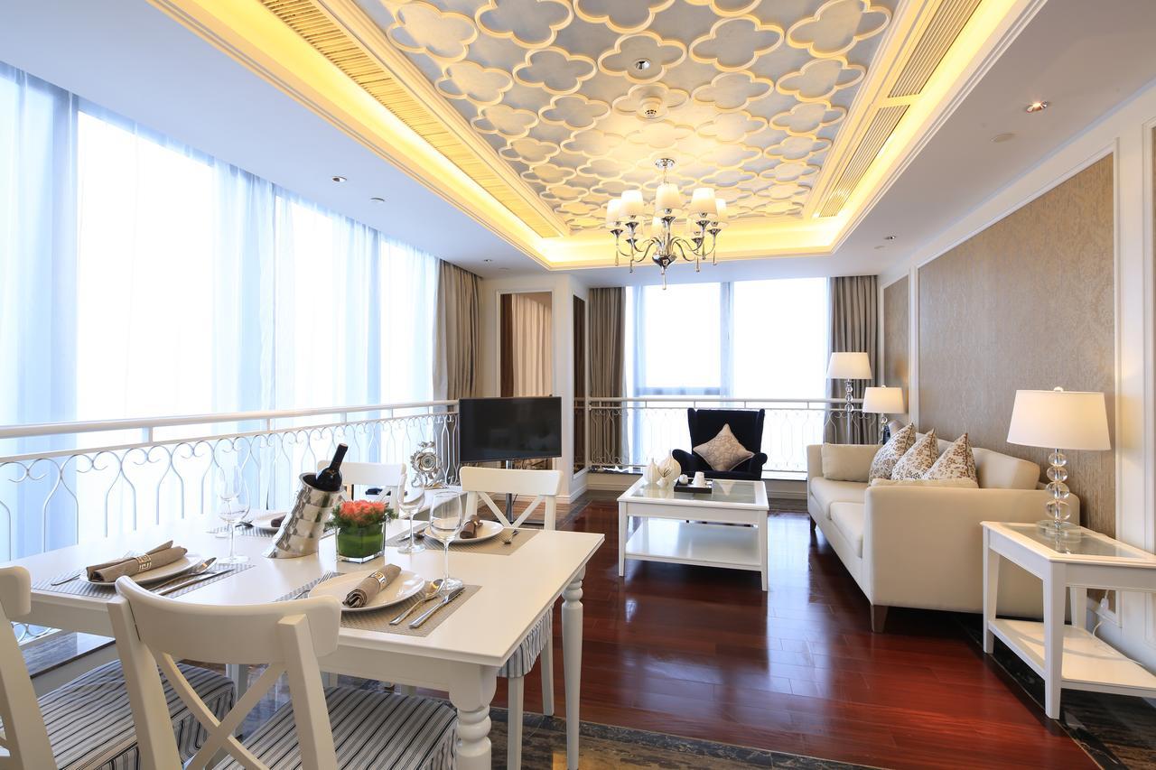 Suning Auraya Service Apartment Nanjing Nanquim Exterior foto