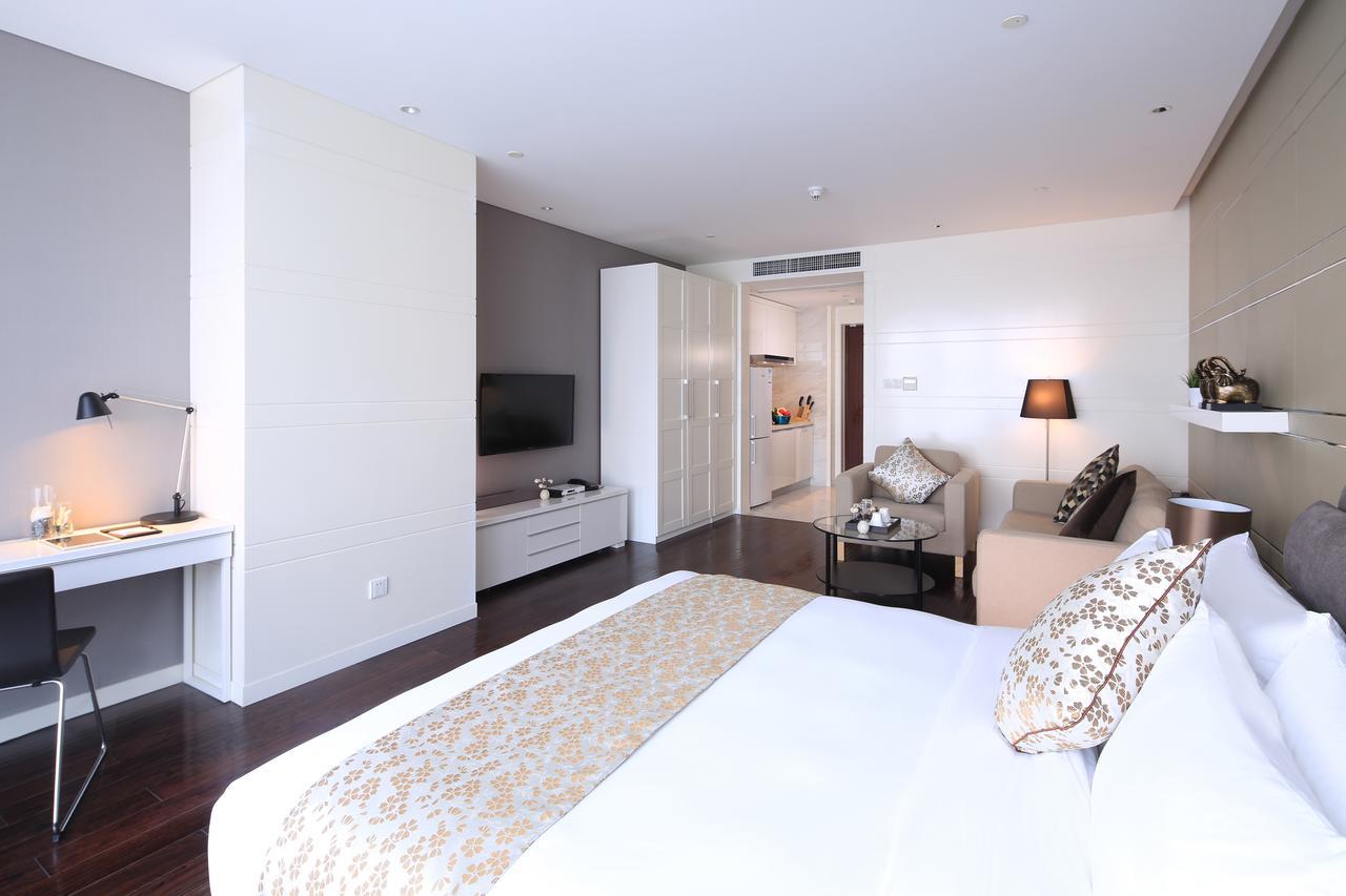 Suning Auraya Service Apartment Nanjing Nanquim Exterior foto