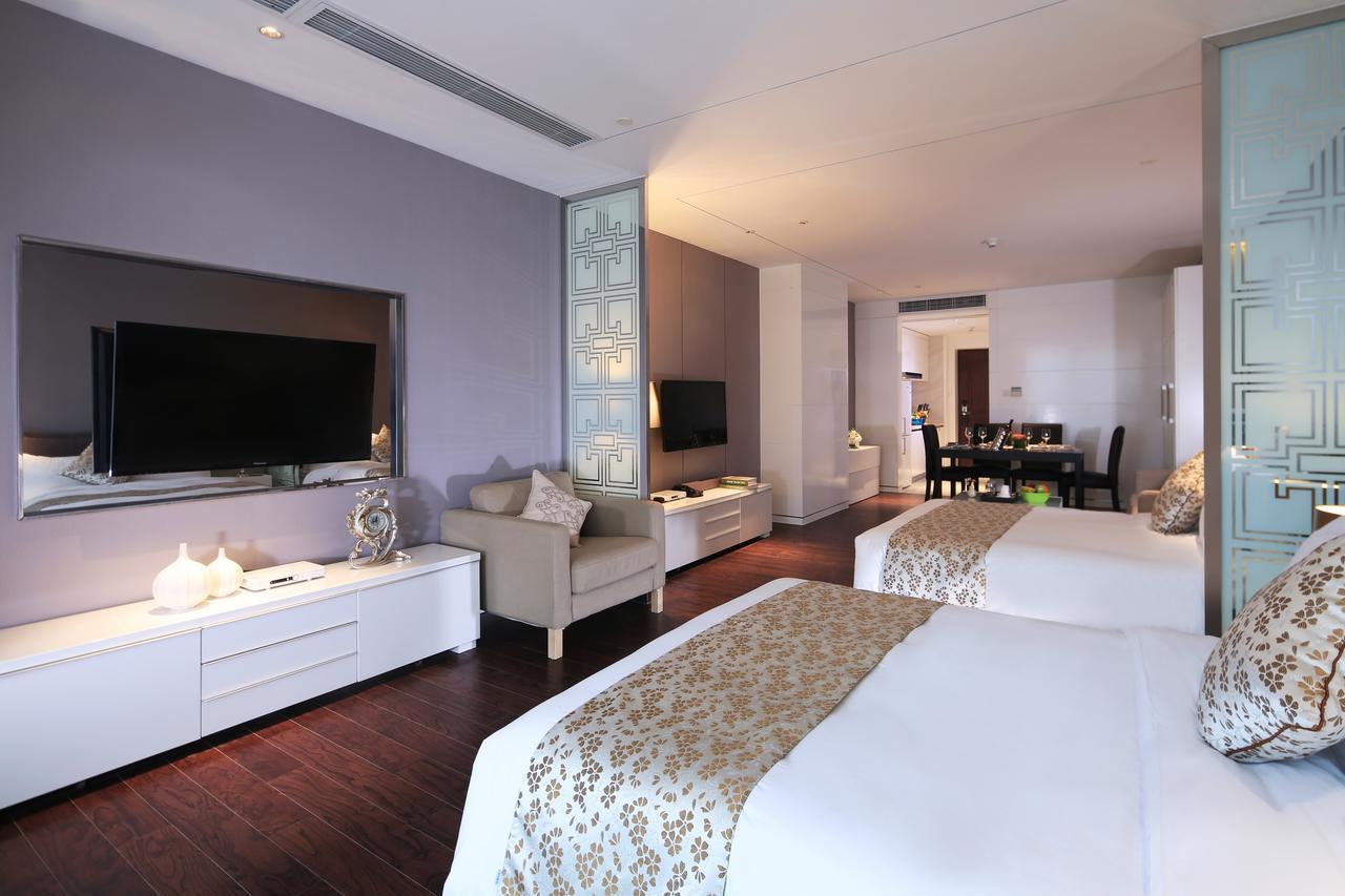Suning Auraya Service Apartment Nanjing Nanquim Exterior foto