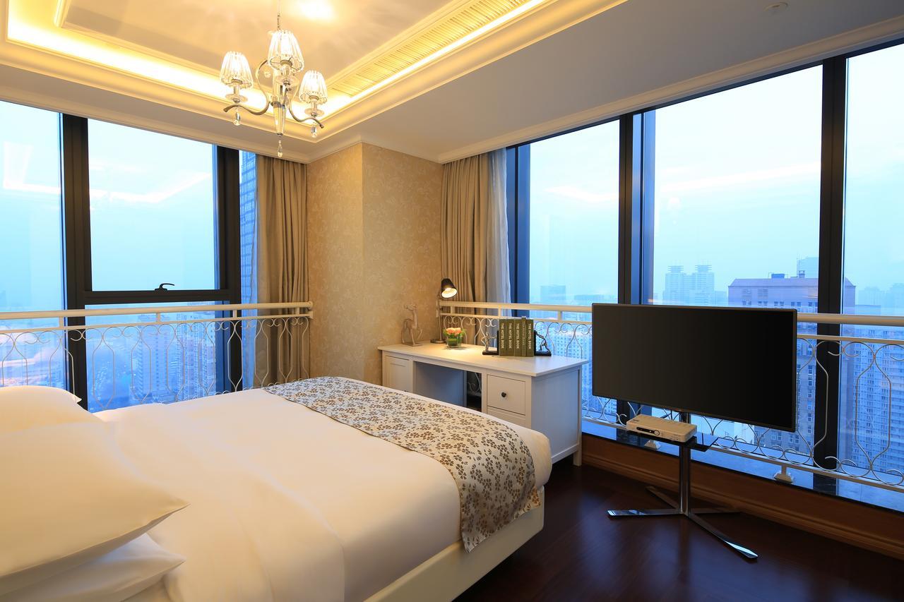 Suning Auraya Service Apartment Nanjing Nanquim Exterior foto
