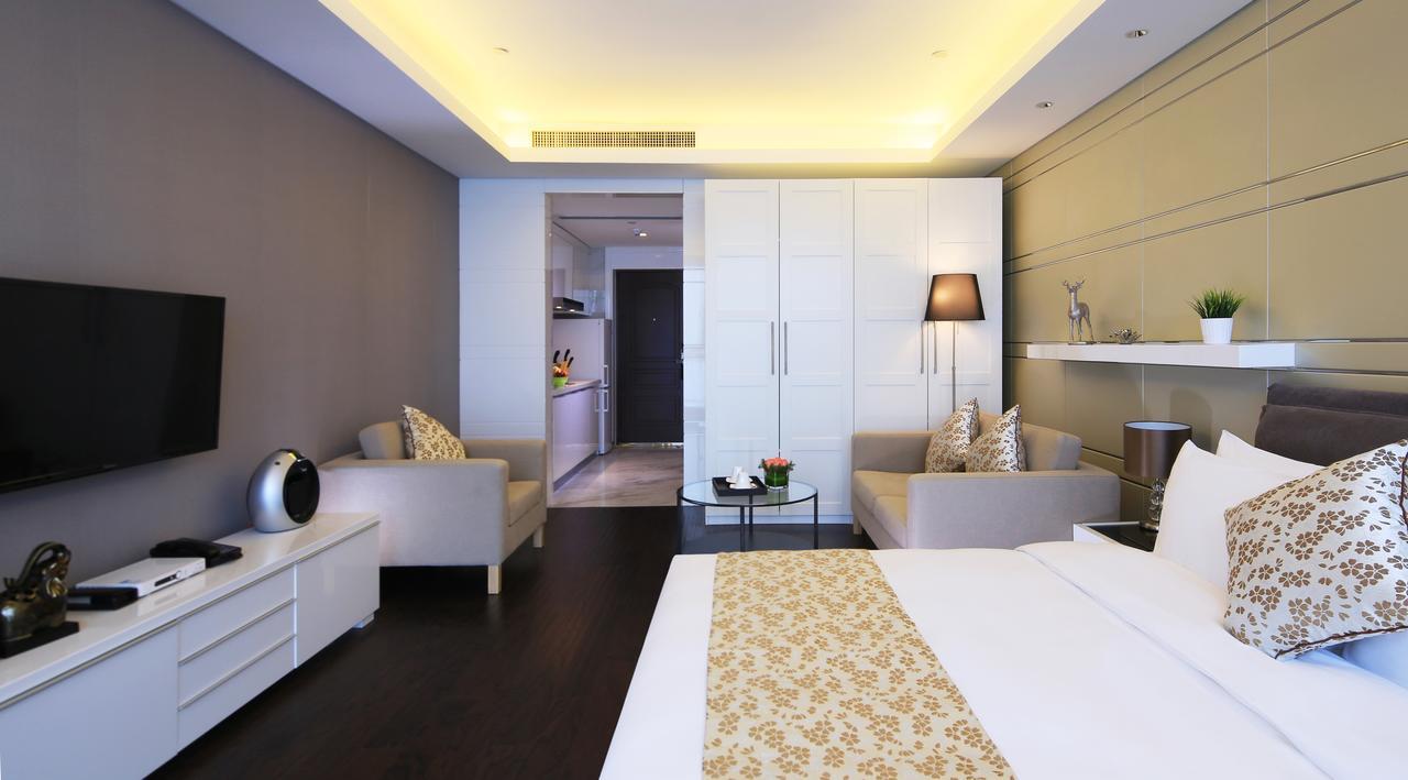 Suning Auraya Service Apartment Nanjing Nanquim Exterior foto