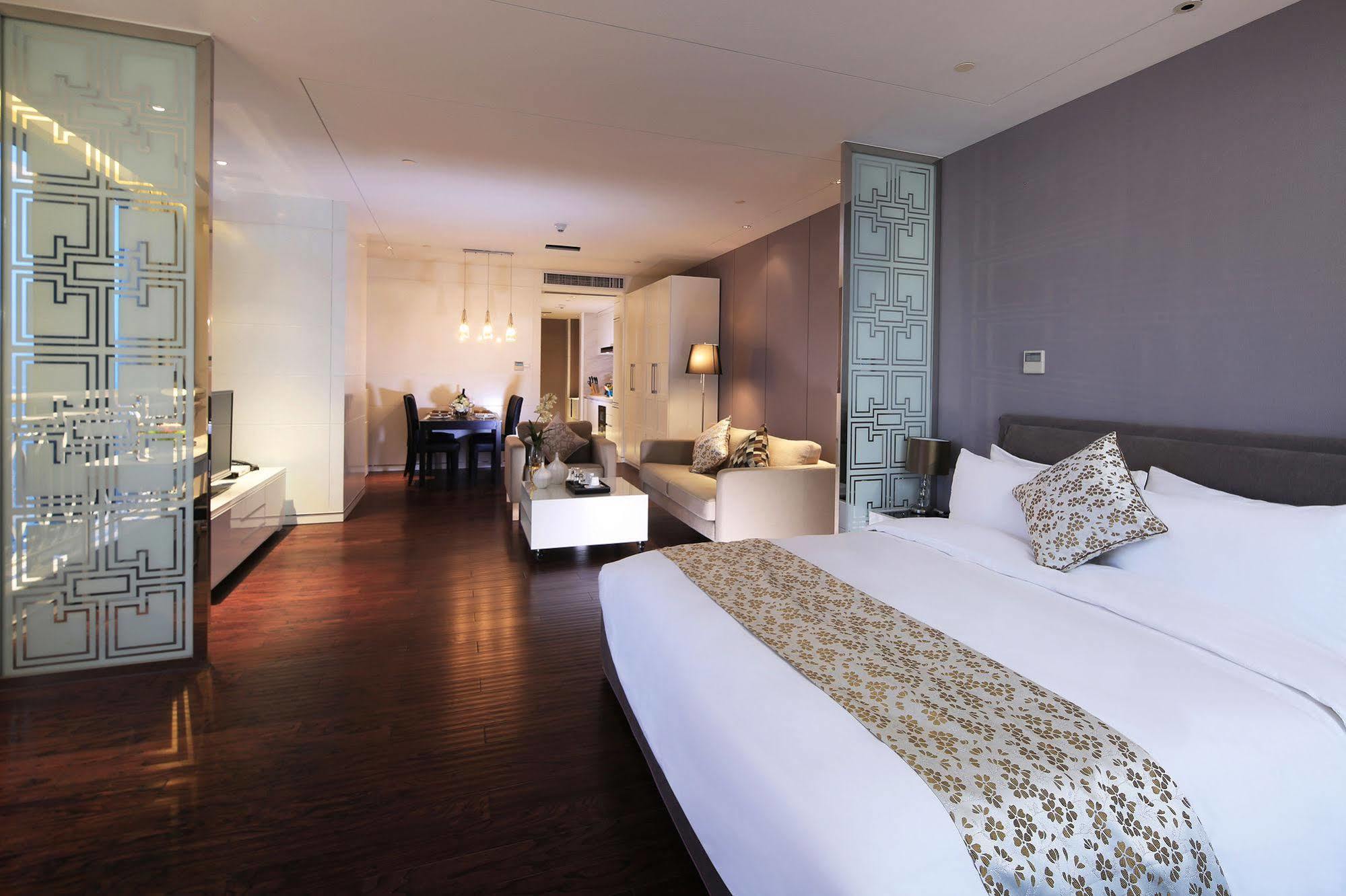 Suning Auraya Service Apartment Nanjing Nanquim Exterior foto