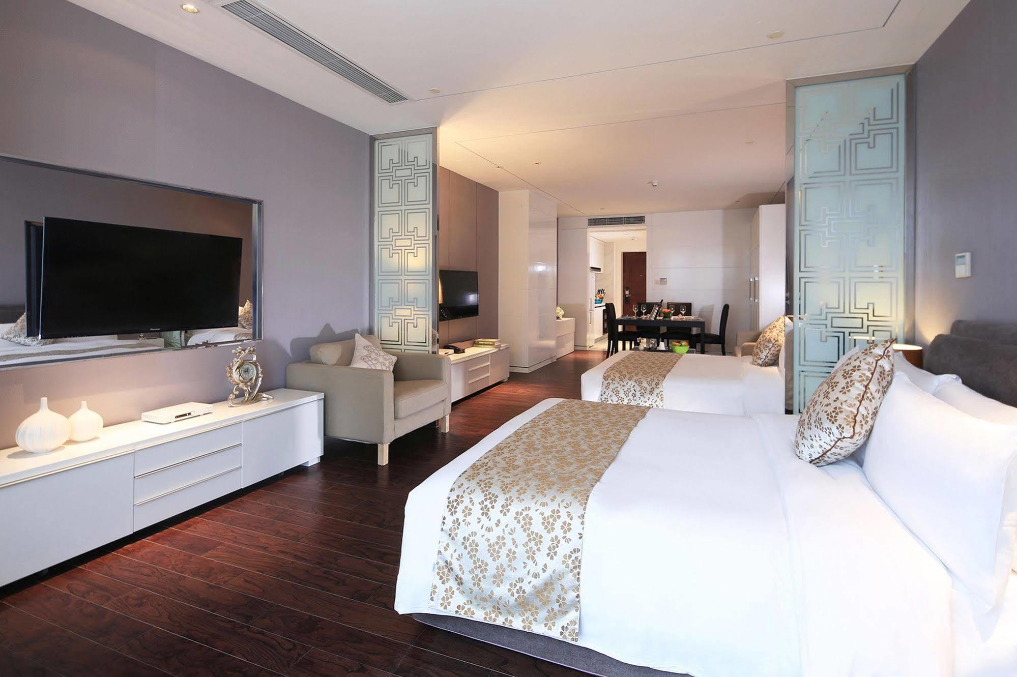 Suning Auraya Service Apartment Nanjing Nanquim Exterior foto